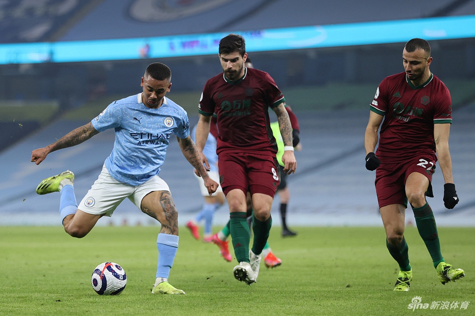 [英超]曼城4-1狼队