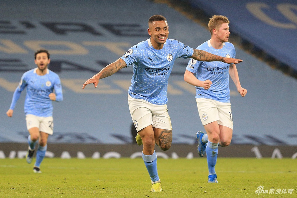 [英超]曼城4-1狼队