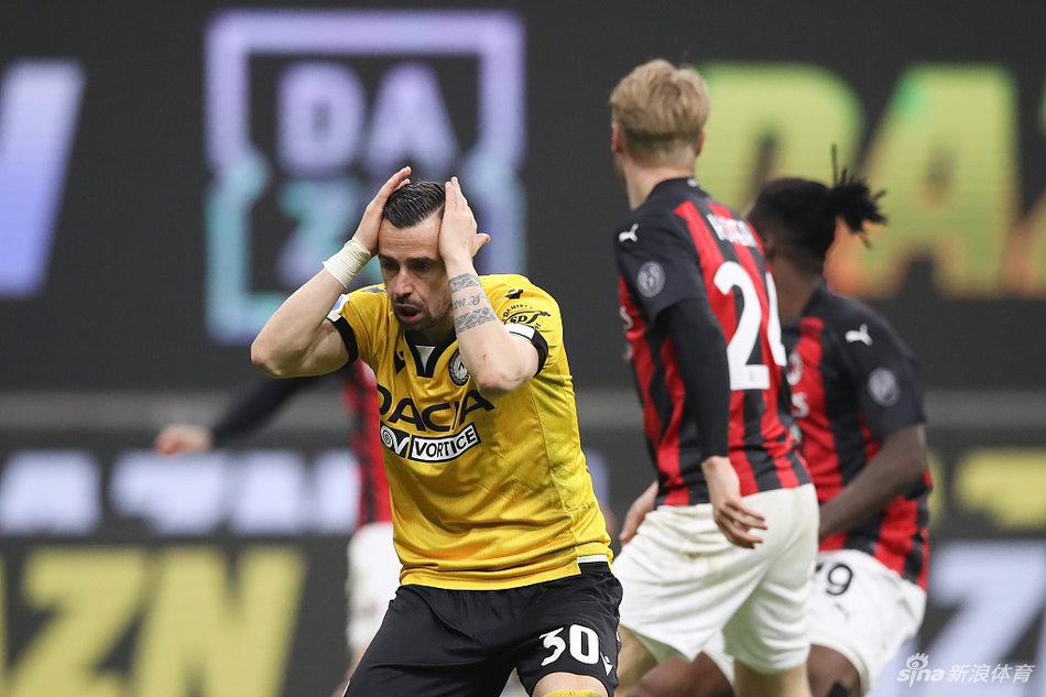 [意甲]AC米兰1-1乌迪内斯