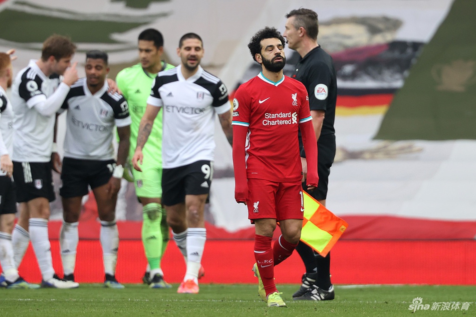 [英超]利物浦0-1富勒姆