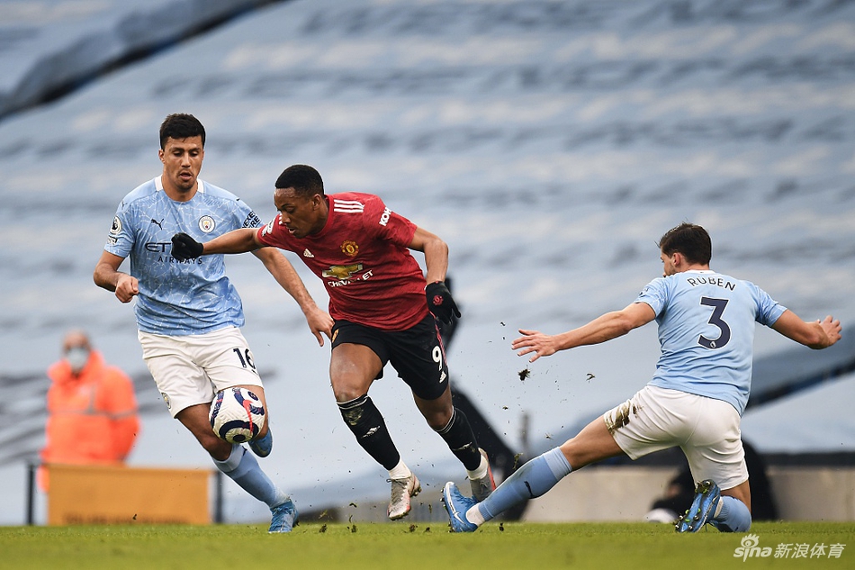 [英超]曼城0-2曼联