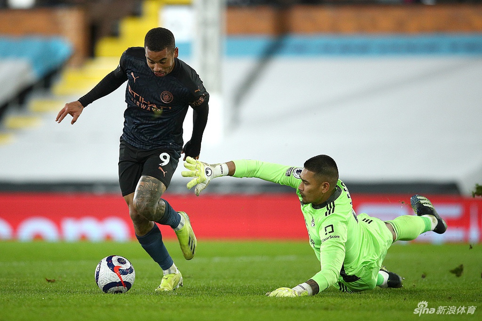 [英超]富勒姆0-3曼城