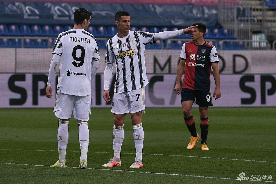 [意甲]卡利亚里1-3尤文 C罗上演完美帽子戏法