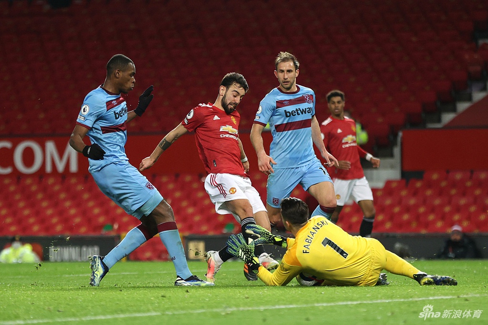 [英超]曼联1-0西汉姆