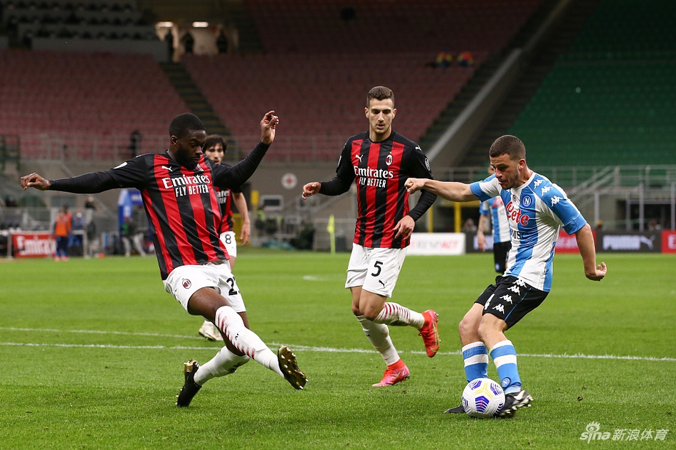 [意甲]AC米兰0-1那不勒斯