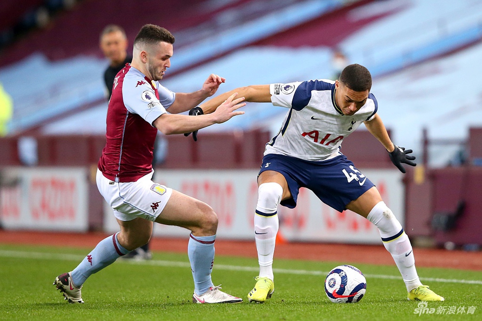 [英超]阿斯顿维拉0-2热刺