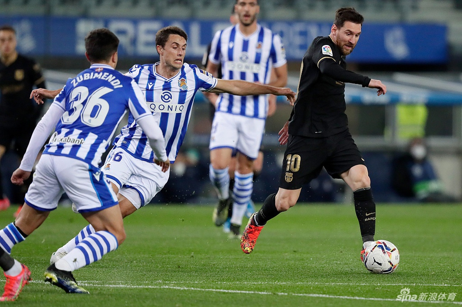 [西甲]巴萨6-1皇家社会