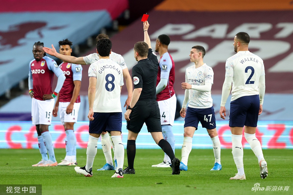 [英超]维拉1-2曼城