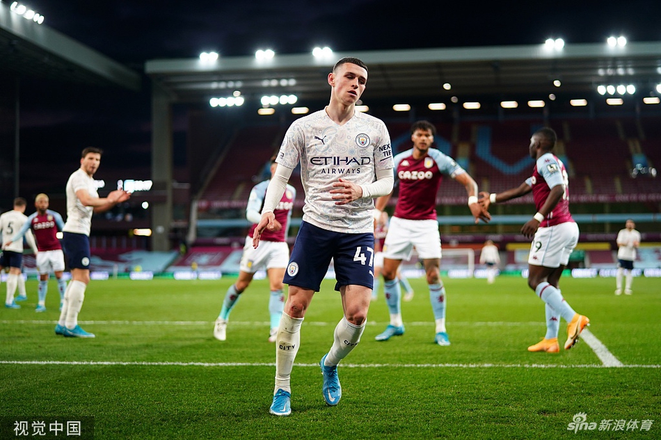 [英超]维拉1-2曼城