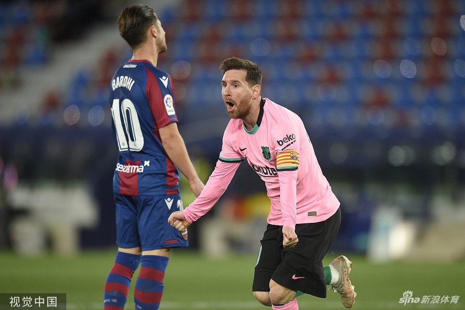 [西甲]莱万特3-3巴萨