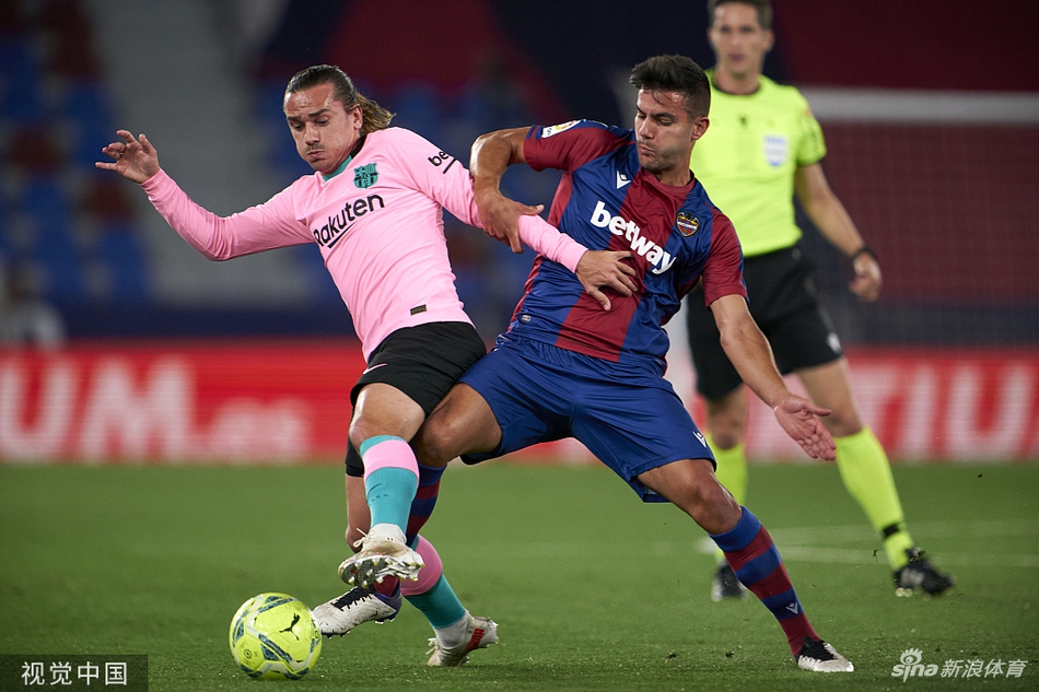 [西甲]莱万特3-3巴萨