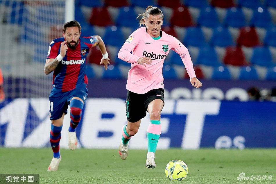 [西甲]莱万特3-3巴萨