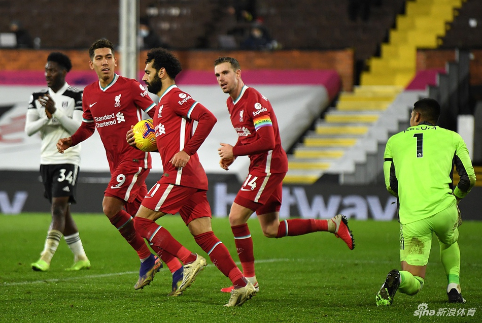 [英超]富勒姆1-1利物浦