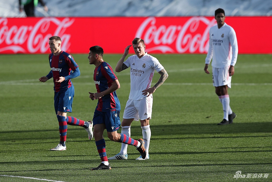 [西甲]皇马1-2莱万特