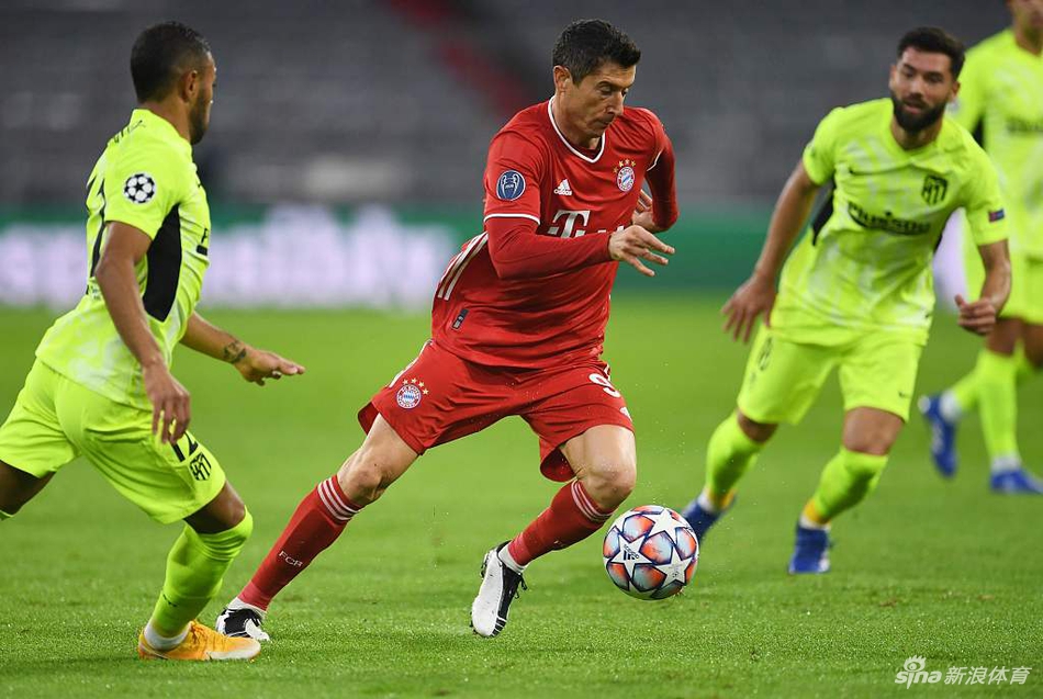 [欧冠]拜仁4-0马竞 科曼2射1传