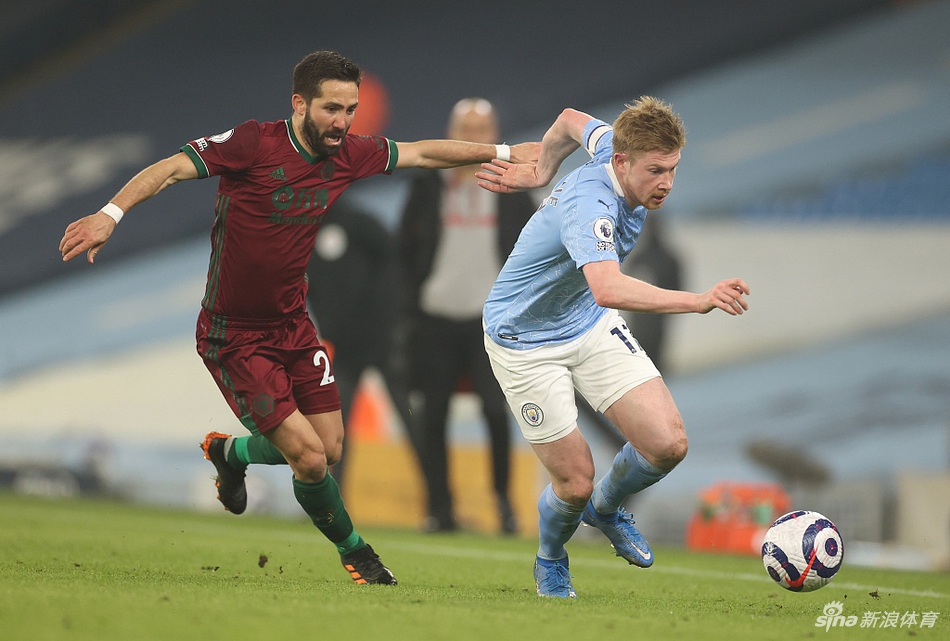[英超]曼城4-1狼队