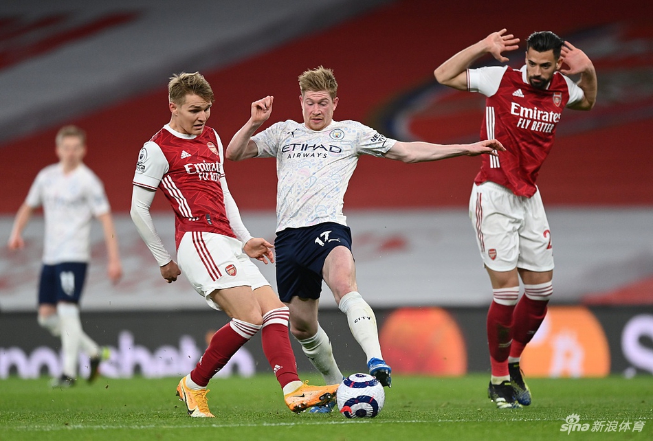 [英超]阿森纳0-1曼城