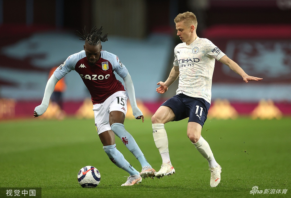 [英超]维拉1-2曼城