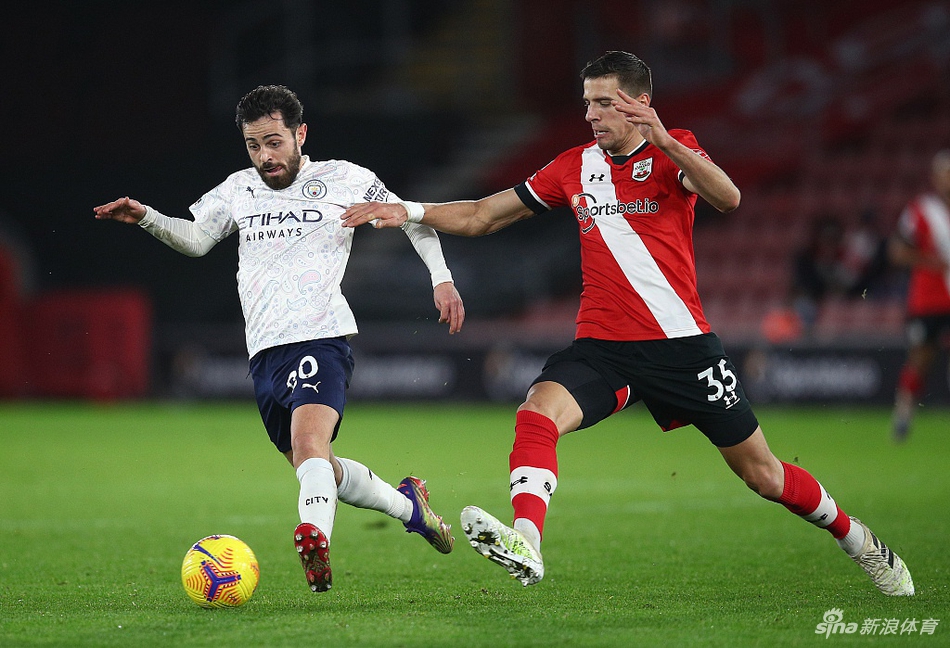[英超]南安普敦0-1曼城