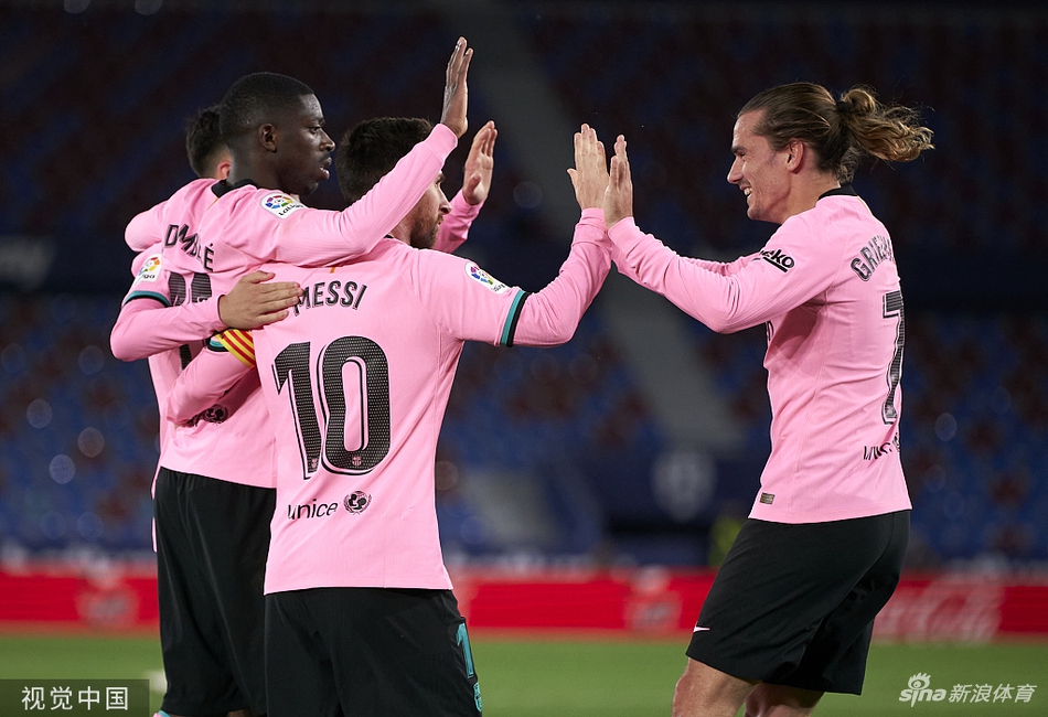 [西甲]莱万特3-3巴萨