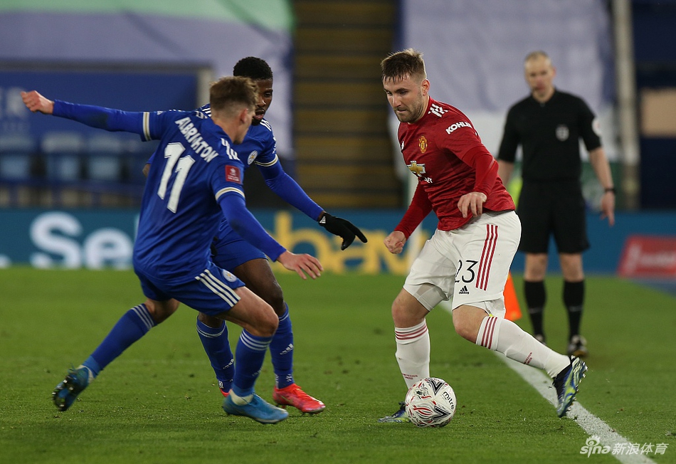 [足总杯]莱斯特城3-1曼联