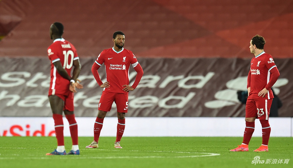 [英超]利物浦0-2埃弗顿