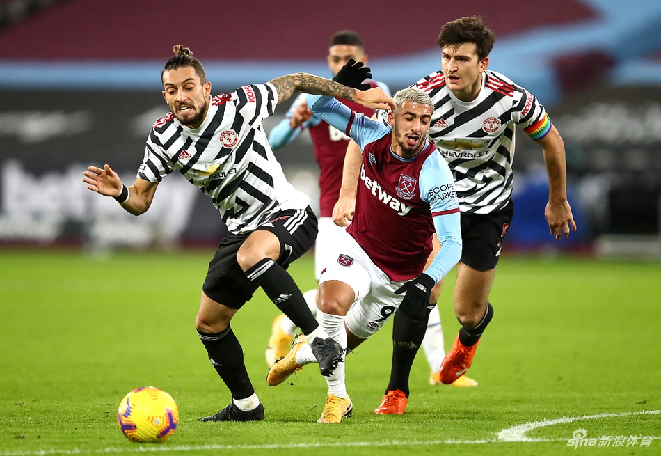[英超]西汉姆1-3曼联