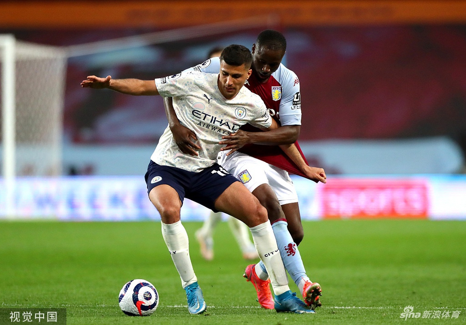 [英超]维拉1-2曼城