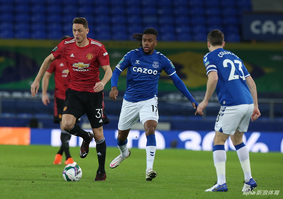 [联赛杯]埃弗顿0-2曼联