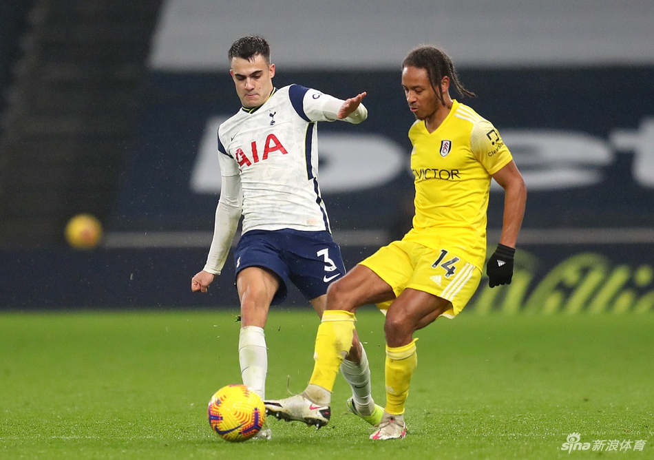 [英超]热刺1-1富勒姆