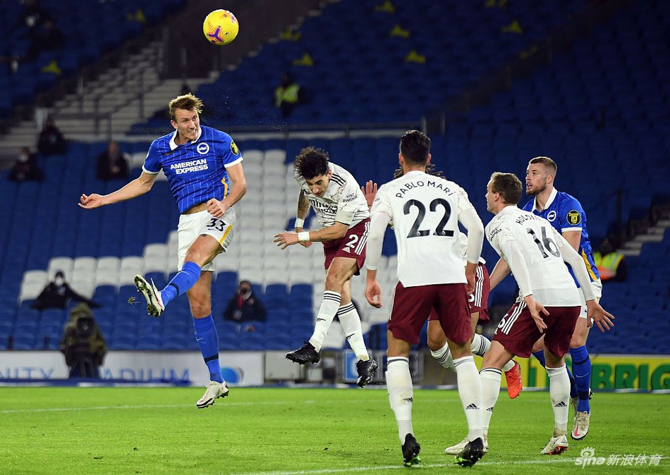 [英超]布莱顿0-1阿森纳
