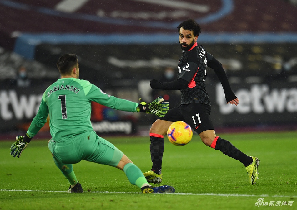 [英超]西汉姆1-3利物浦