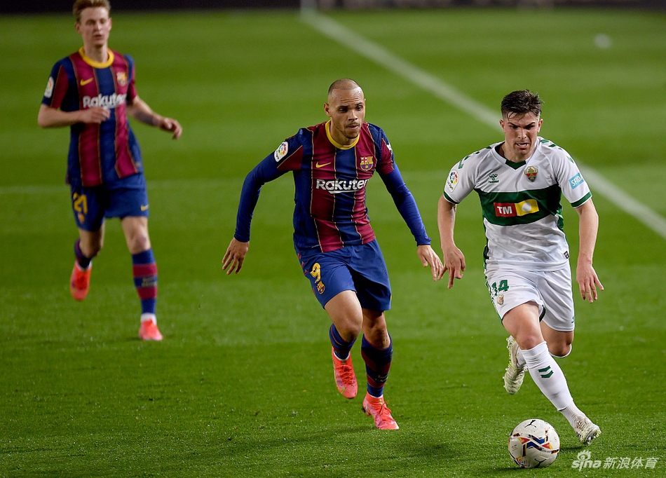 [西甲]巴萨3-0埃尔切  梅西梅开二度