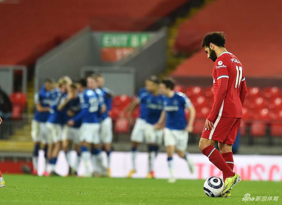 [英超]利物浦0-2埃弗顿