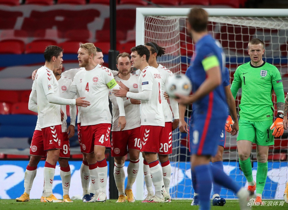 [欧国联]英格兰0-1丹麦 埃里克森点射