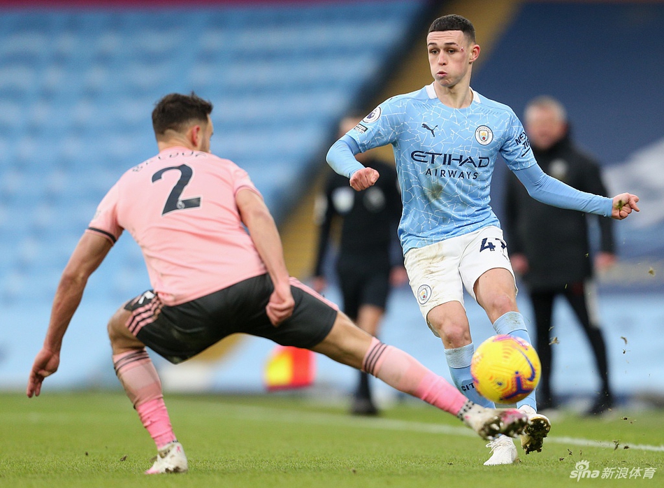[英超]曼城1-0谢菲联