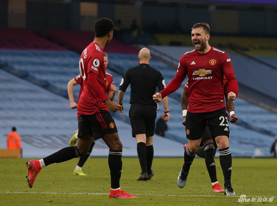 [英超]曼城0-2曼联