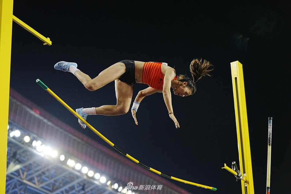 田径奥运选拔赛 李玲撑杆跳