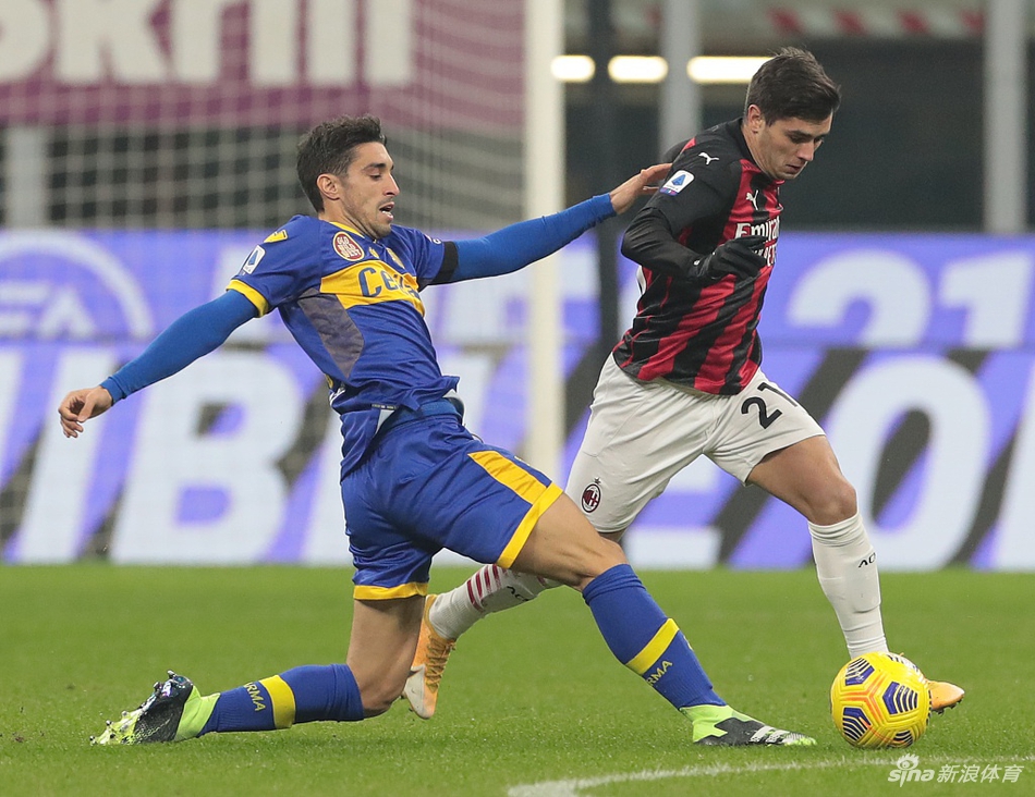 [意甲]AC米兰2-2帕尔马