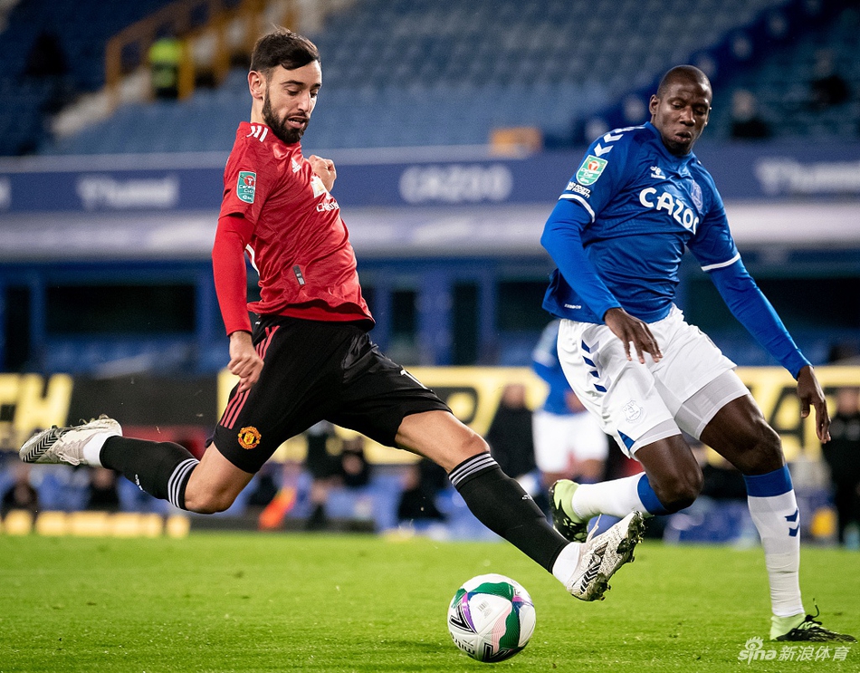 [联赛杯]埃弗顿0-2曼联