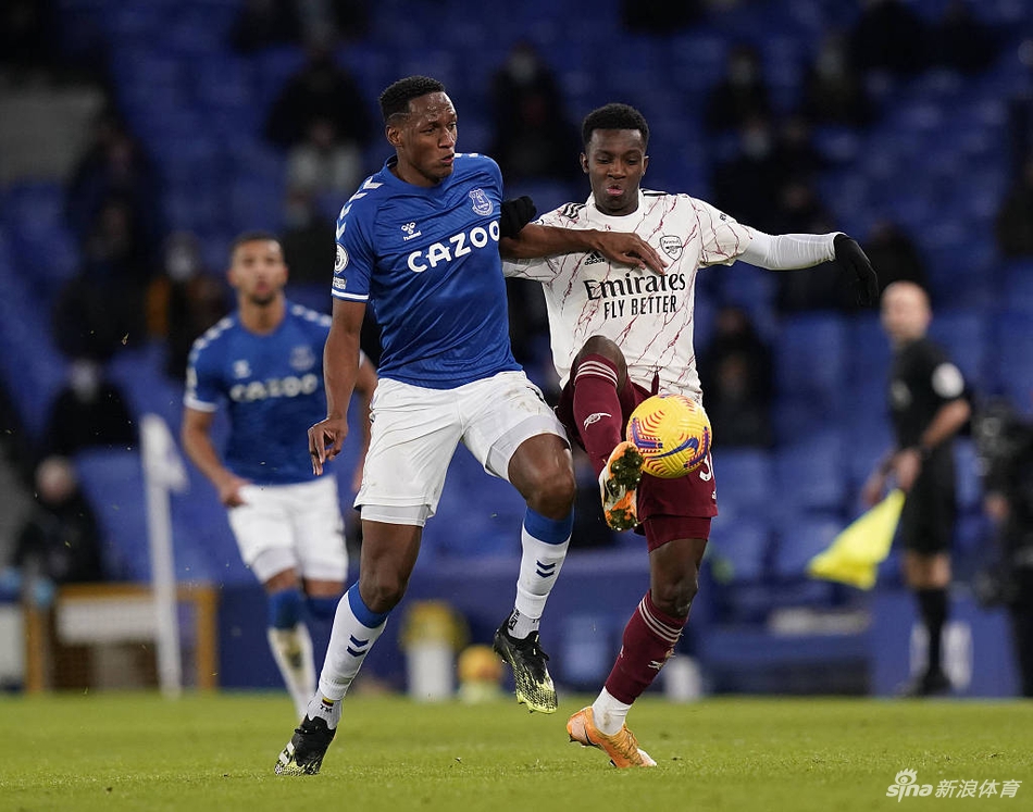 [英超]埃弗顿2-1阿森纳