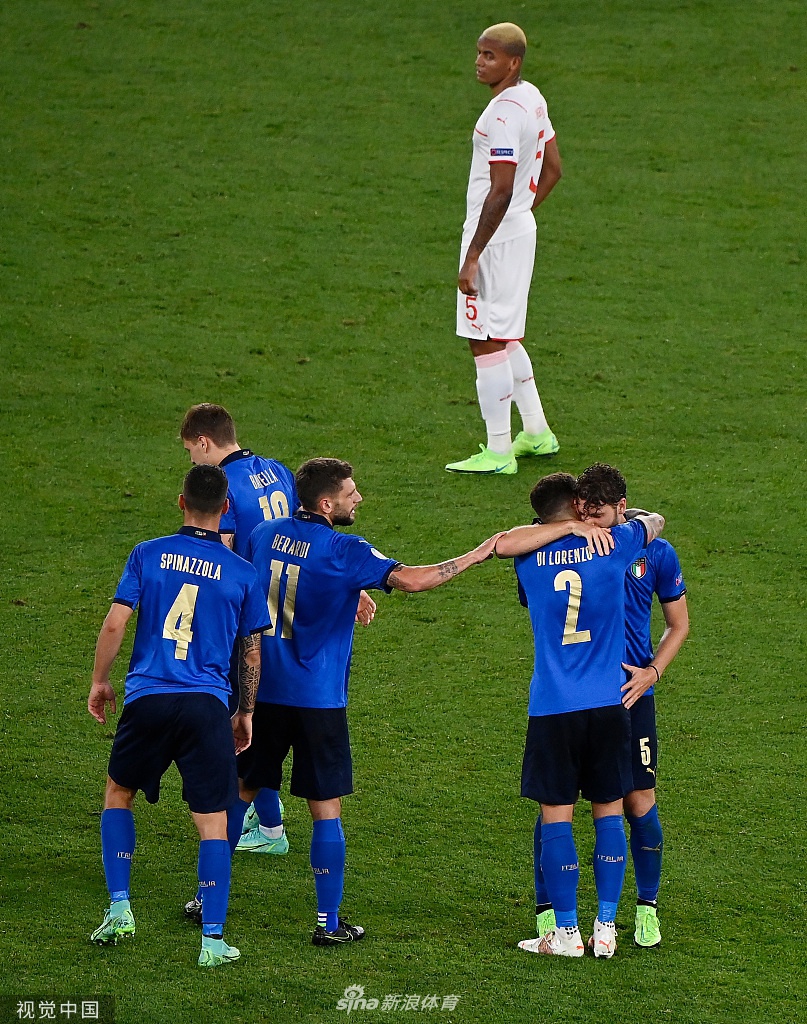 [欧洲杯]意大利3-0瑞士提前出线