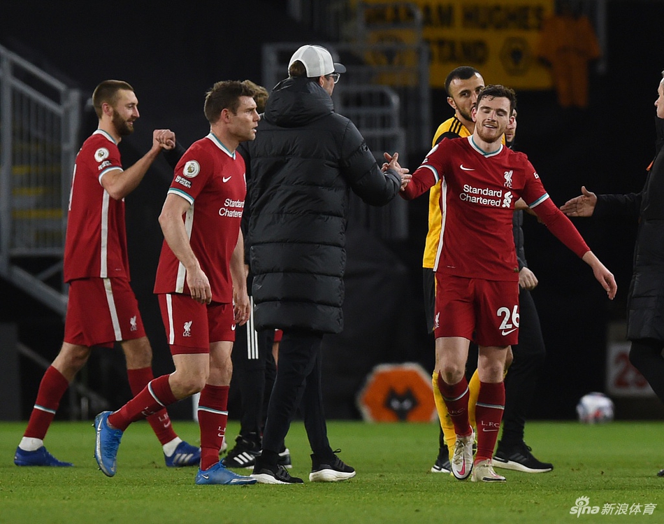 [英超]狼队0-1利物浦