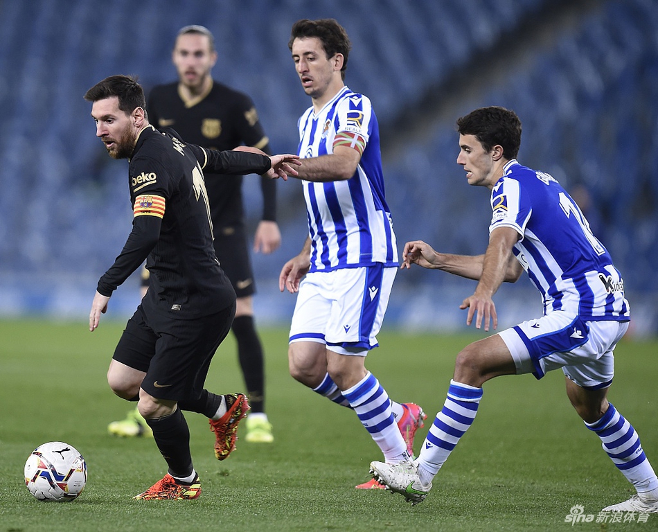 [西甲]巴萨6-1皇家社会