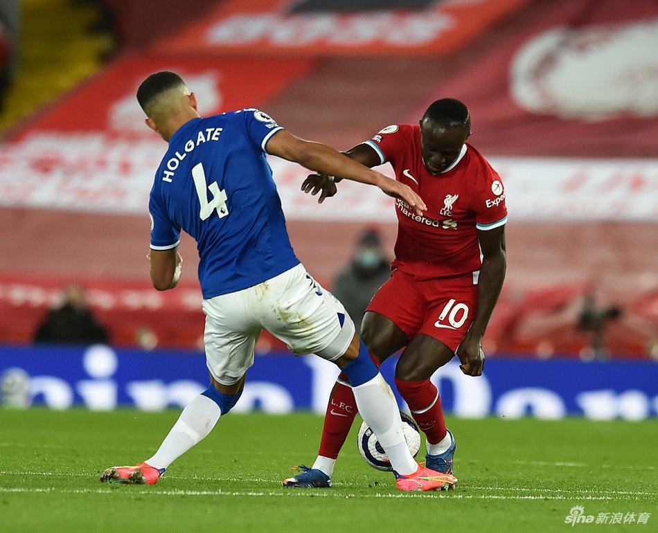 [英超]利物浦0-2埃弗顿