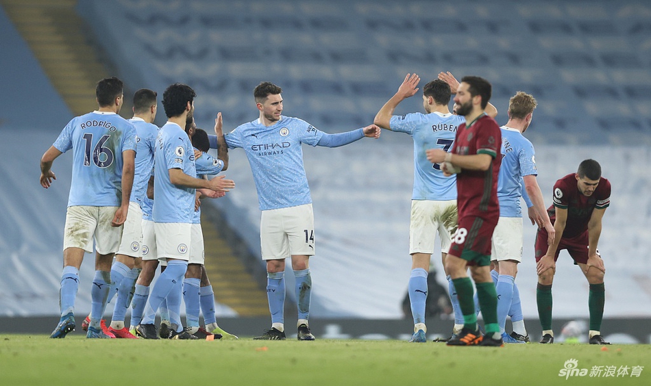 [英超]曼城4-1狼队