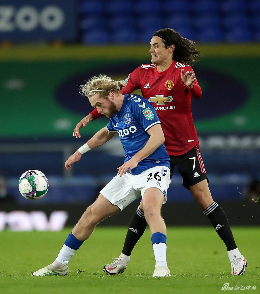 [联赛杯]埃弗顿0-2曼联