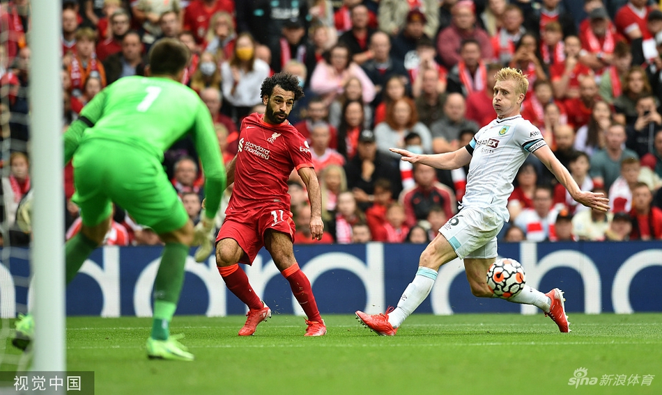 [英超]利物浦2-0伯恩利