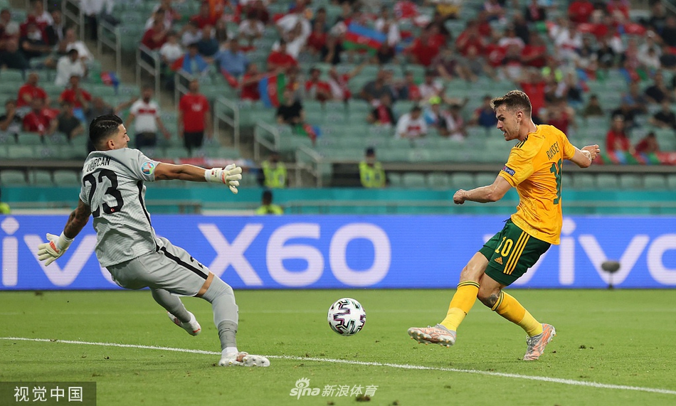 [欧洲杯]土耳其0-2威尔士 贝尔助攻双响