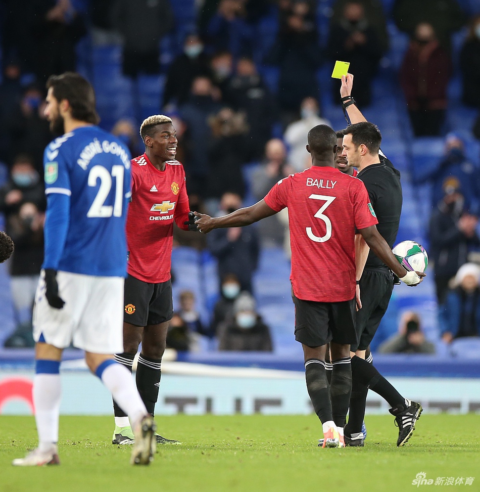 [联赛杯]埃弗顿0-2曼联